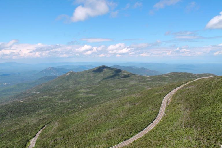 This is how you drive up Whiteface Mountain (New York State)