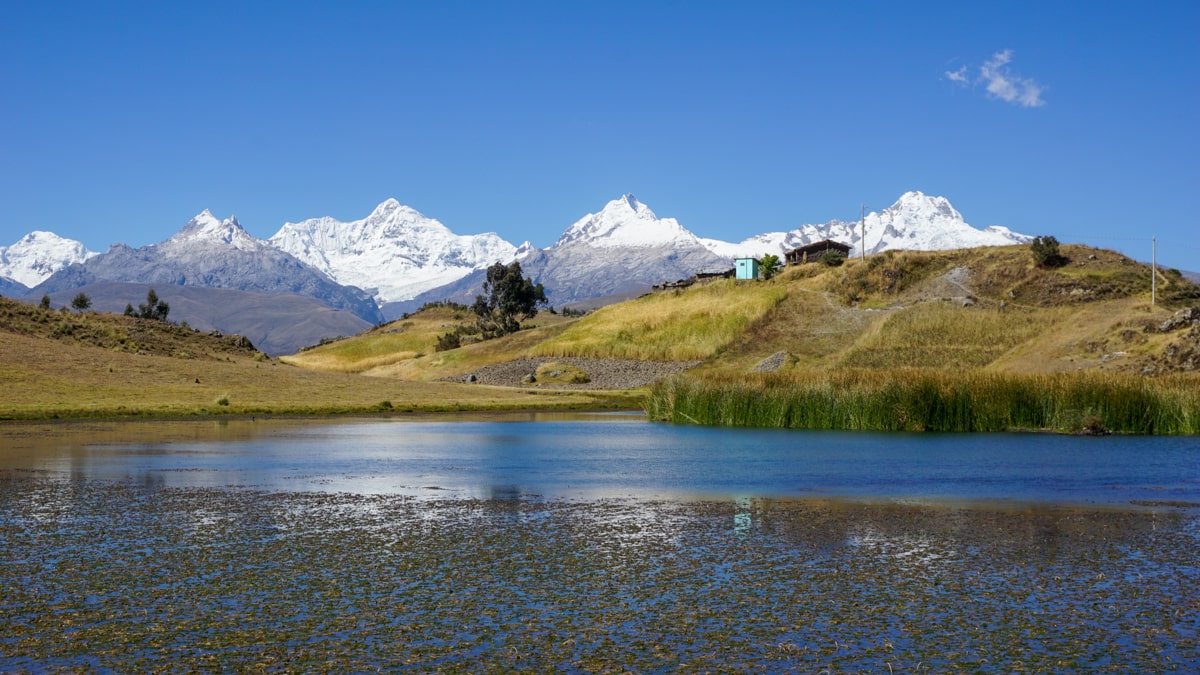 Wandeling naar Laguna Wilcacocha (Huaraz, Peru)