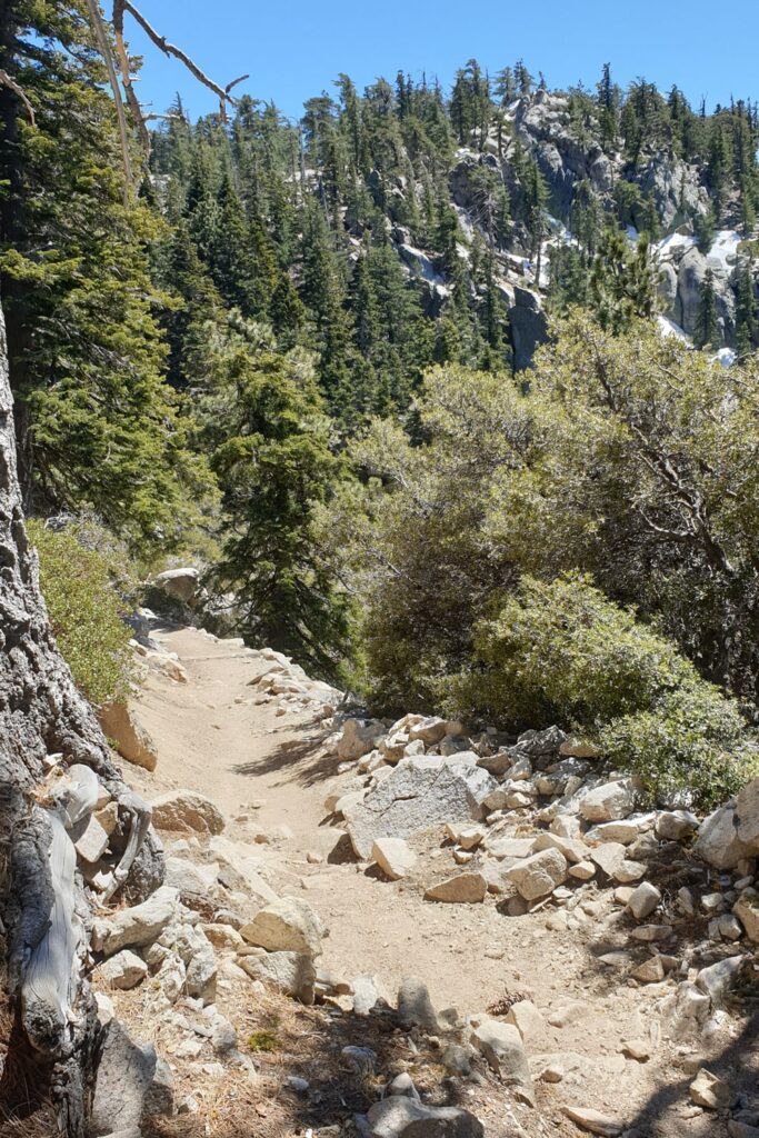 Terug op de trail na Idyllwild