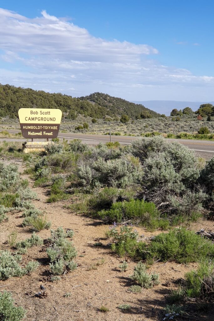 Bob Scott Campground in Nevada