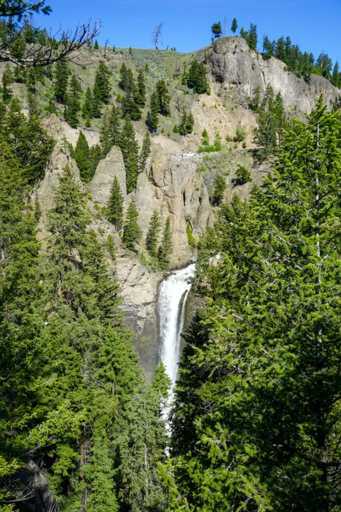 Tower Fall in Yellowstone