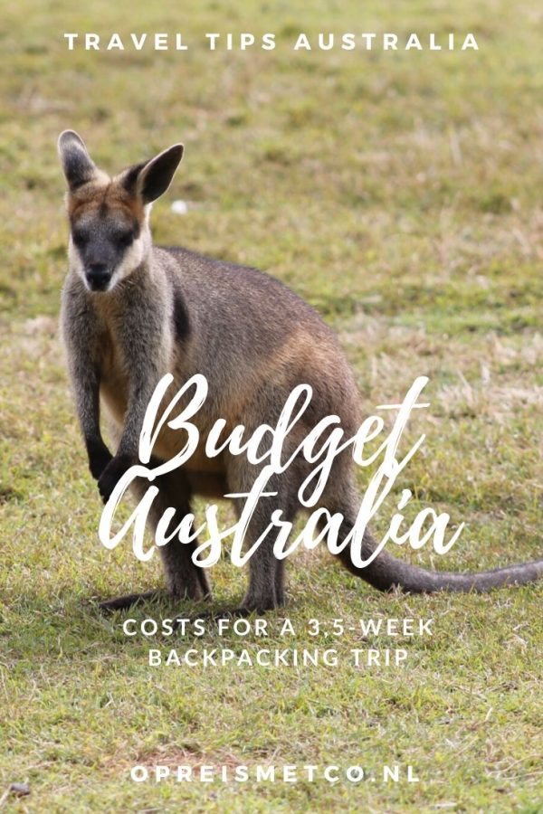 Costs of backpacking in Australia Budget for a 3,5 week trip Op
