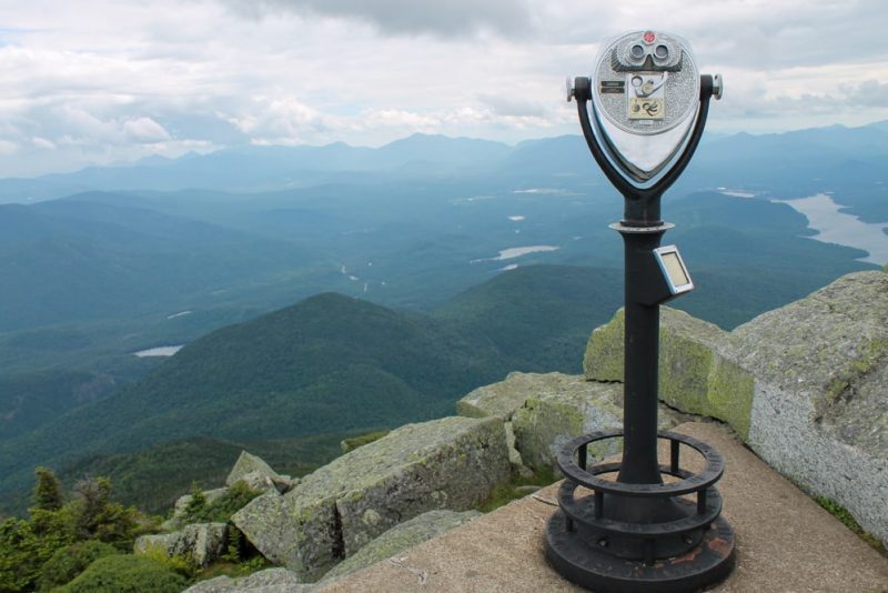 This is how you drive up Whiteface Mountain (New York State)