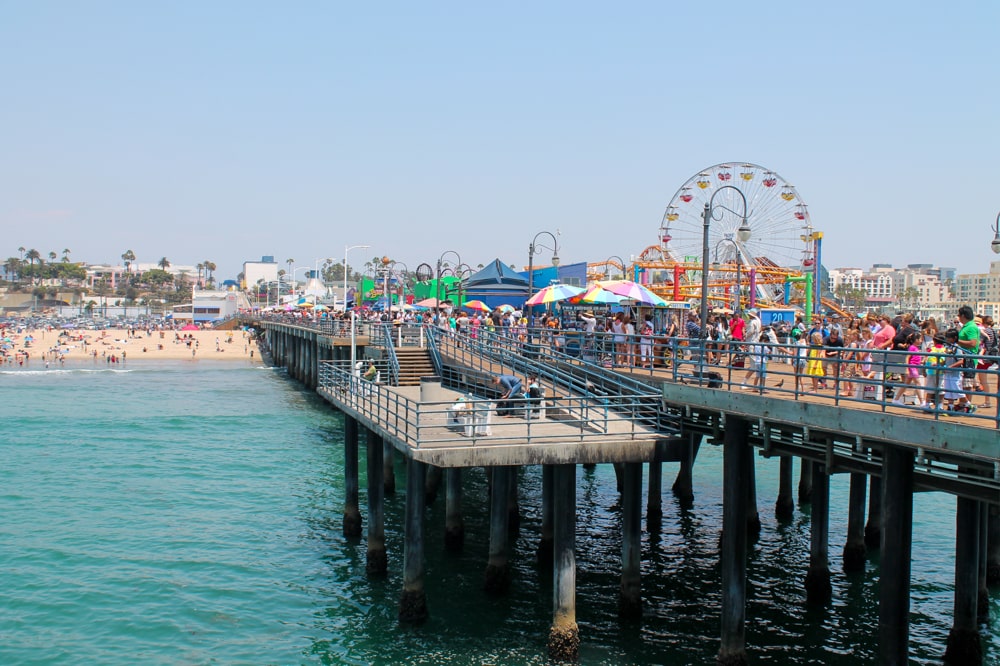 De 8 leukste wijken in Los Angeles (en deze kun je beter vermijden) | Amerika, Zuidwesten Santa Monica Los Angeles