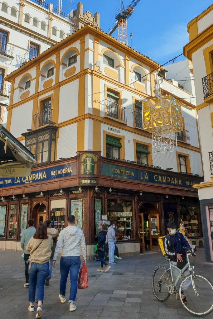 Winkelstraat in Centro Sevilla