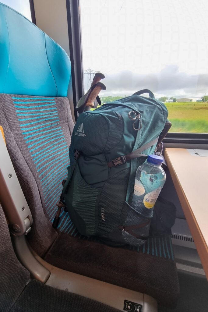 Mijn rugzak voor de Camino - Gregory Juno 30