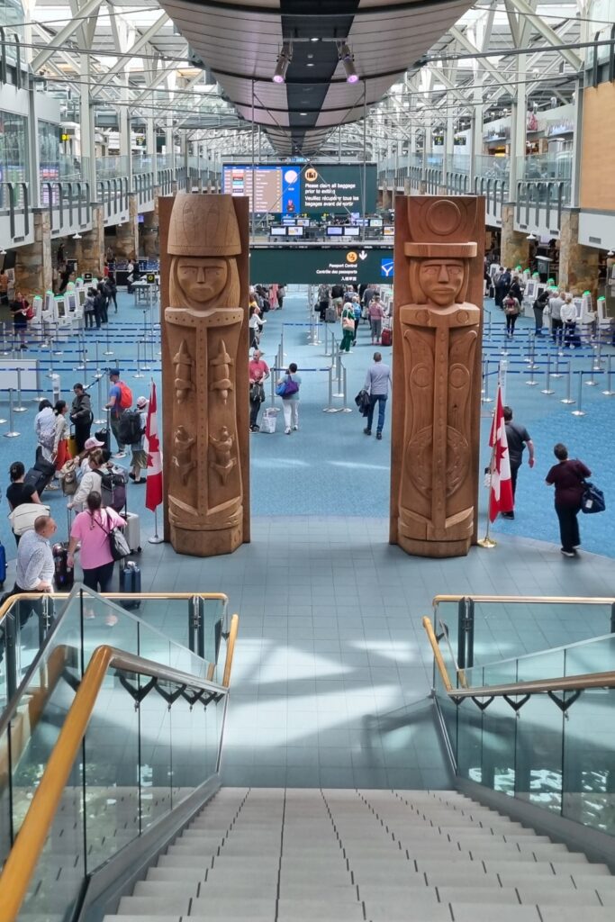 Van Vancouver naar de Canadese Rockies - Reisverslag Canada & Amerika #1 | Canada en Amerika 2024 De luchthaven van Vancouver