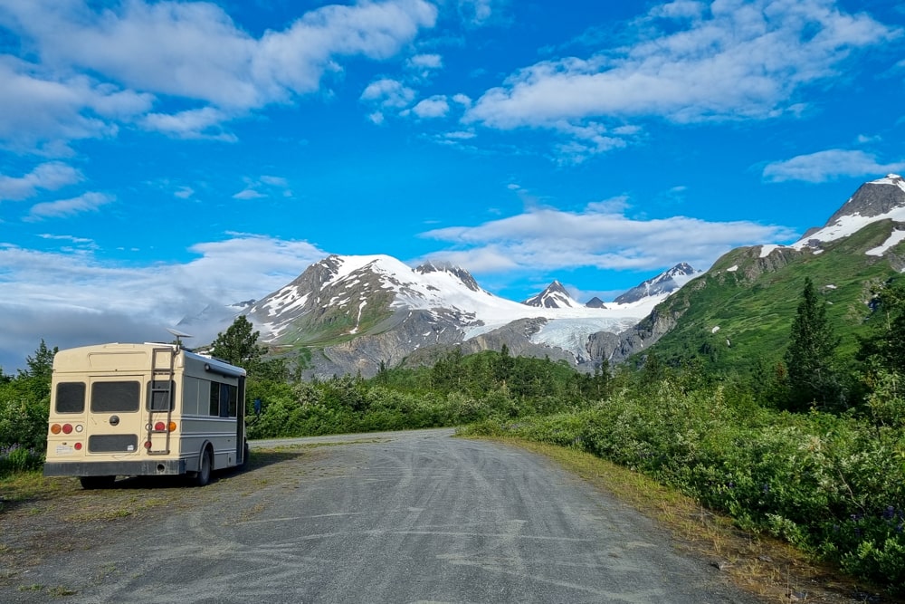 De eerste beer in Alaska! - Reisverslag Canada & Amerika #5 | Canada en Amerika 2024 Kamperen op de landingsbaan bij de Worthington Glacier