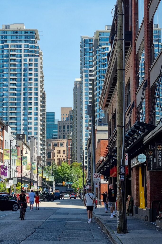 Yaletown in Vancouver