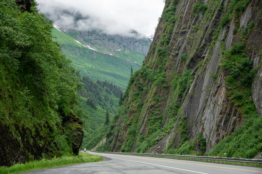 16 best things to do in Valdez Alaska + fun hiking trails | Alaska, United States Keystone Canyon with waterfalls