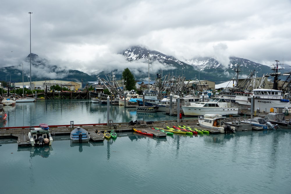 16 best things to do in Valdez Alaska + fun hiking trails | Alaska, United States Fishing boats in the port of Valdez