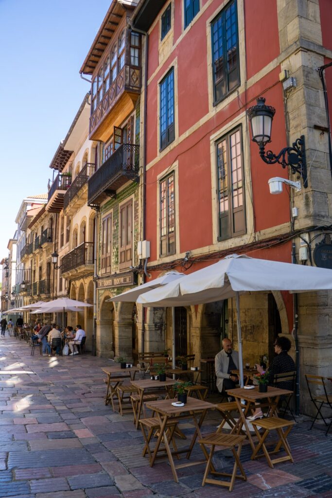 Calle la Ferrería in Aviles