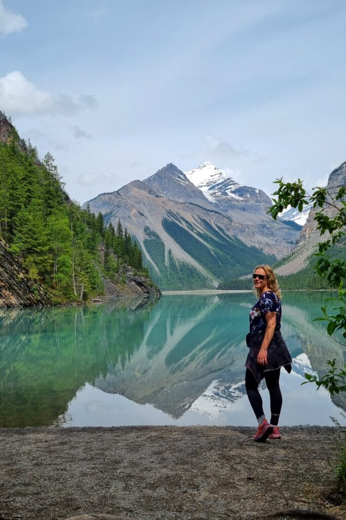 Bij Kinney Lake in Mount Robson Provincial Park kwam ik slechts een handvol andere mensen tegen.