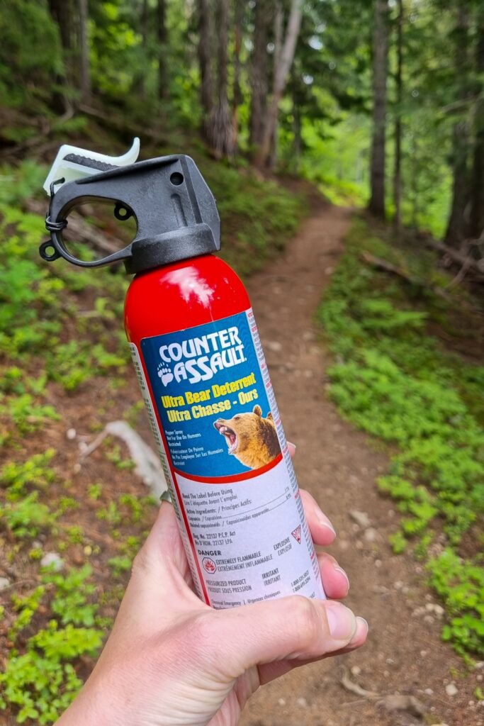 Bear spray in Canada