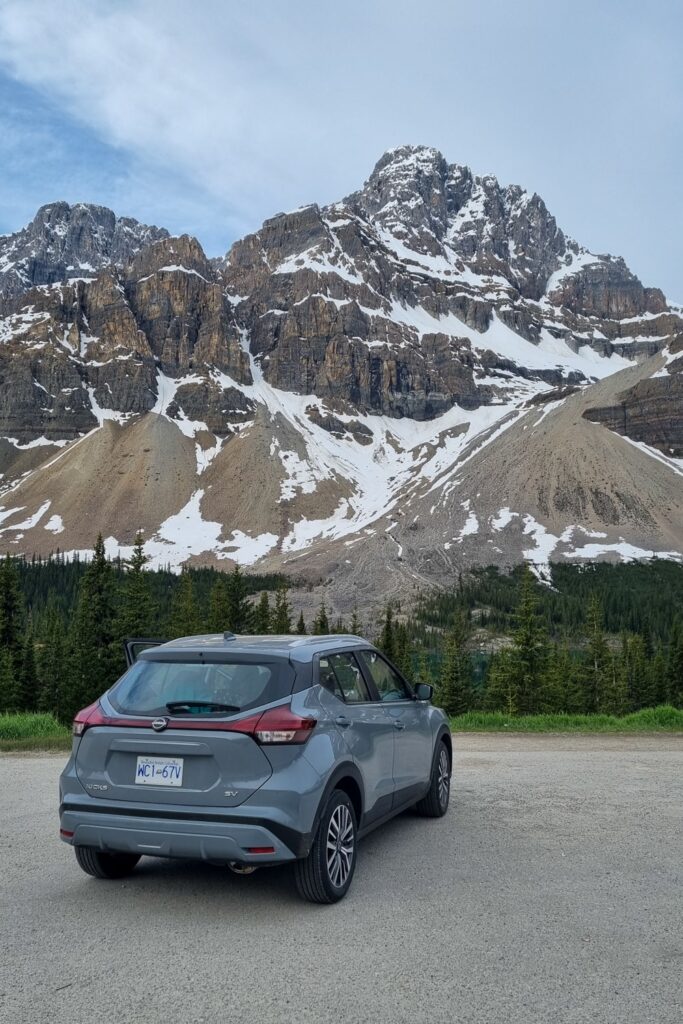 Huurauto in de Canadese Rockies