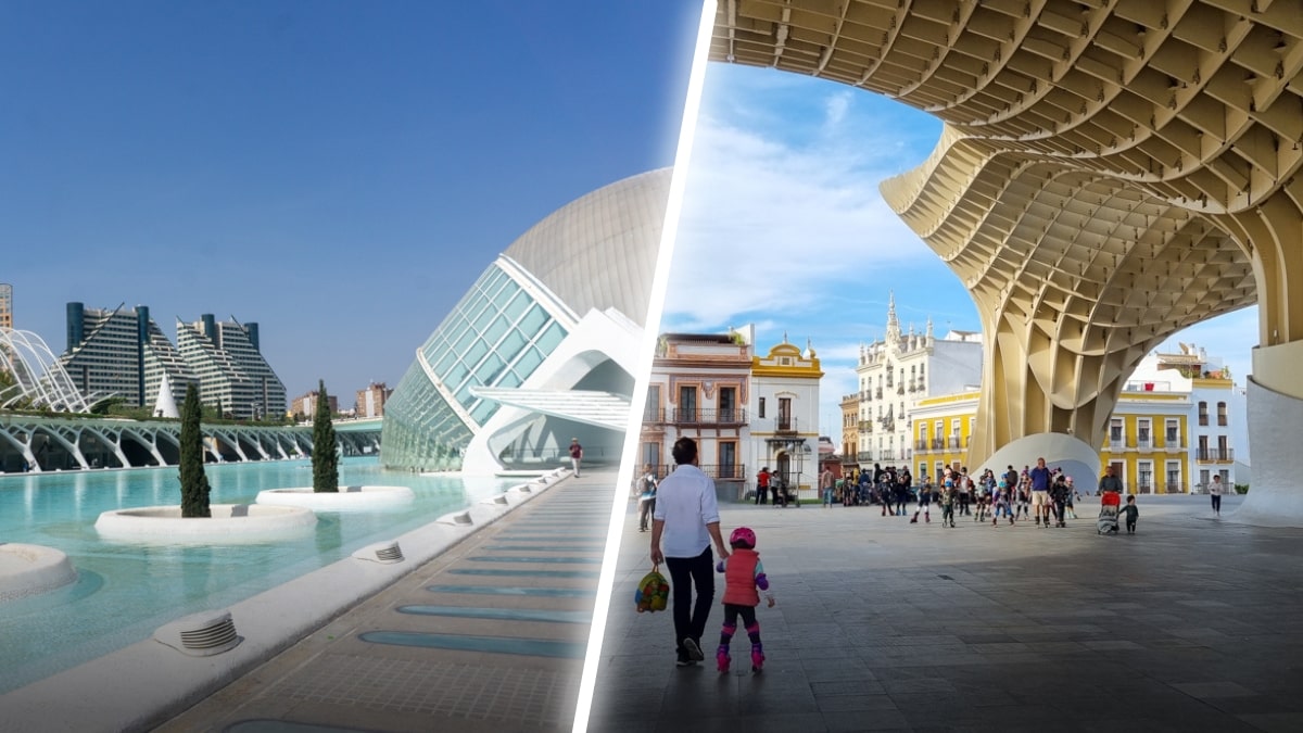 Valencia of Sevilla Dit is de perfecte stad voor jouw stedentrip